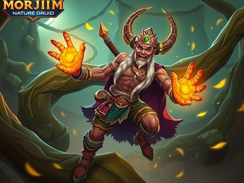 Morjim Nature Druid gameplay screenshot